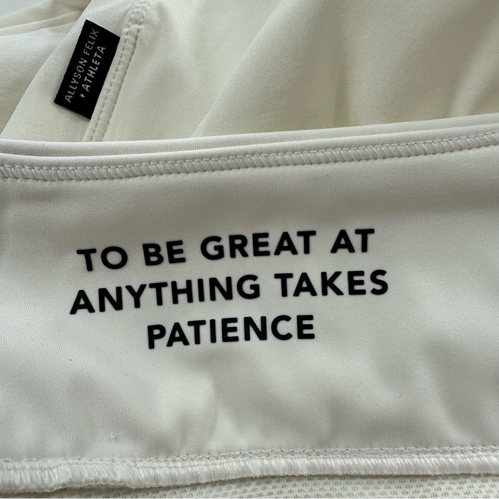 Athleta Allyson Felix Women's Cream Pants Large - Picture 8 of 11